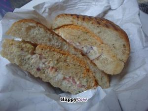 chickpea tuna melt at Terri - Financial District in New York City