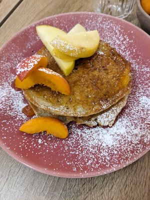 Pancake sucré vegan at La Collation in Bordeaux