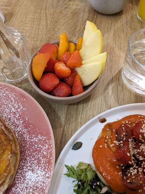 Salade de fruit at La Collation in Bordeaux
