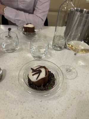 Cacao dessert   at Le Quatrième Mur in Bordeaux