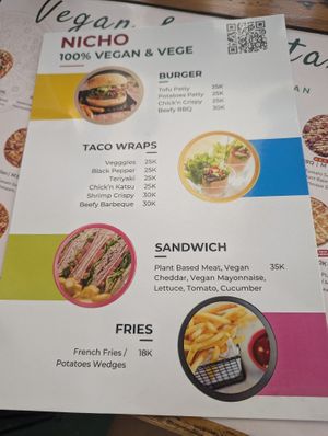  at Nicho Pizza Vegan & Vegetarian in Canggu