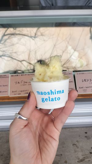 Sherbet at Naoshima Gelato - 直島ジェラート in Kagawa