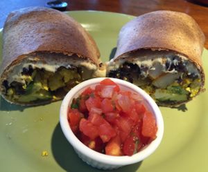 tofu scramble wrap at Great Full Gardens - Midtown in Reno