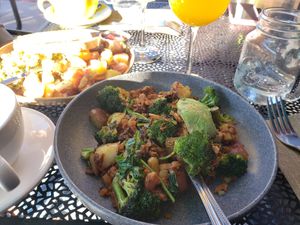 Vegan hash at Great Full Gardens - Midtown in Reno