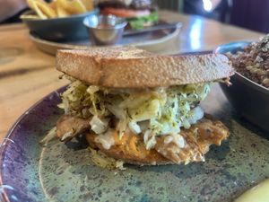 Half tempeh Rueben - so bomb!   at Great Full Gardens - Midtown in Reno