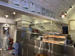 Inside   at Fish Box in Whitby