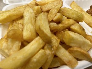 Chips   at Fish Box in Whitby