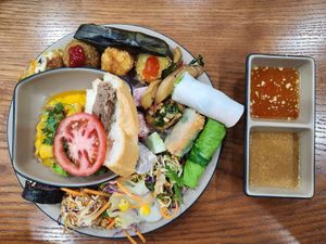  at Shamaya Vegan Buffet in Hanoi