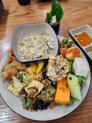  at Shamaya Vegan Buffet in Hanoi