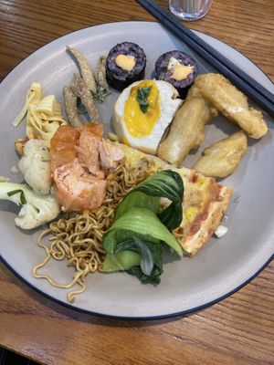   at Shamaya Vegan Buffet in Hanoi