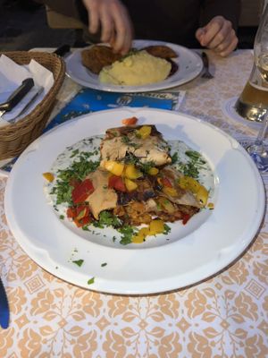 Paprikastrudel vegan. Very nice!!  at Hofbräuhaus München in Munich