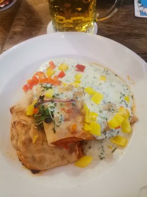 Paprikastrudel at Hofbräuhaus München in Munich