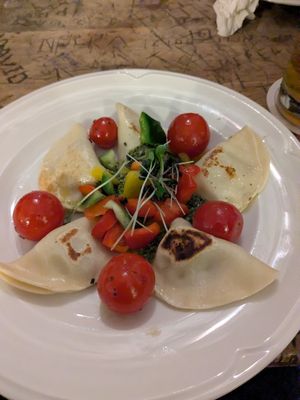 Vegane Kasnudeln at Hofbräuhaus München in Munich