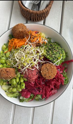 Vegane Falafel Bowl mit Avocado   at Leckereienliebe - Das Restaurant in Ketsch