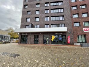 This is what you see at the address - entrance is around the corner  at vorveg in Hannover