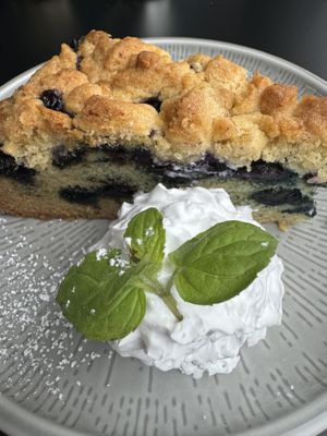 Traditional German cake with berries   at vorveg in Hannover