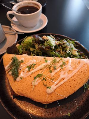 Omelette at vorveg in Hannover
