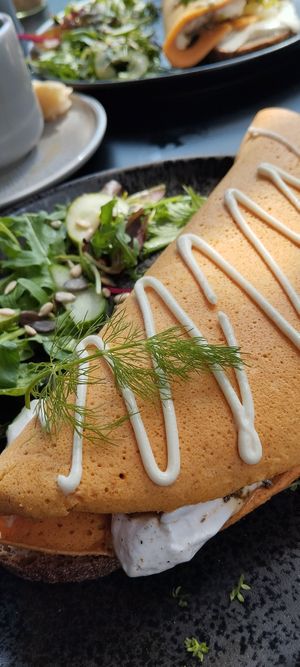 Omelet Kein Caesar parmesan at vorveg in Hannover