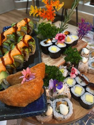 Vegan combo  at Sushi & Salad in Stamford