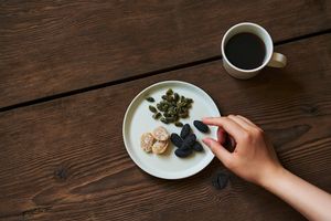Simple seed confectionary can be pearing with drinks, in the daytime coffee, in evening alcoholic beverage such as wines, whiskies and Sake.
 at SHUKA - 種菓 in Kyoto