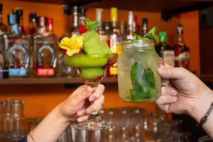 Frozen and Traditional Mojitos at Santo Habanero in Mexico City