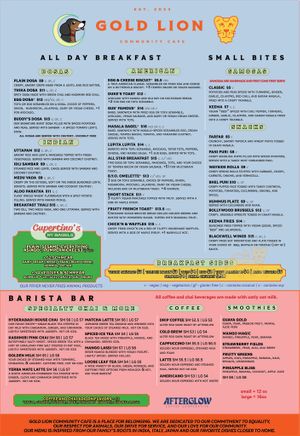  at Gold Lion Community Cafe in Richmond