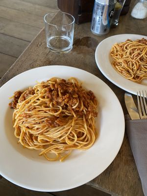  Vegan bolognese (always ask them to make it vegan, even in the menu is mark as the vegan)  at Sumba  in 