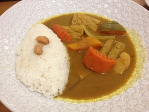 Pumpkin Curry with Rice - price TWD 280 at Gu Li Zi Ran Feng Wei in Tainan