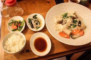 stinky tofu at Gu Li Zi Ran Feng Wei in Tainan
