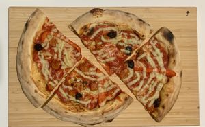 march 2024: vegan bbq  at Oncle Heraclite Pizza in Clermont-ferrand