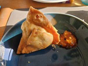 Samosa at Tiffin in Bremen