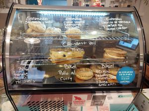 Selection of baked goods at El Obrador de la Paka in Madrid