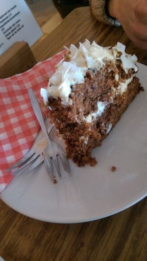 Carrot cake at DopHert in Amsterdam
