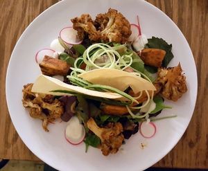 Curry salad at DopHert in Amsterdam