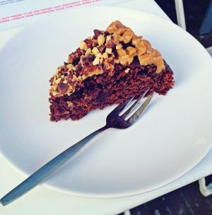 Yummy Peanutbutter-Browniecake! at DopHert in Amsterdam