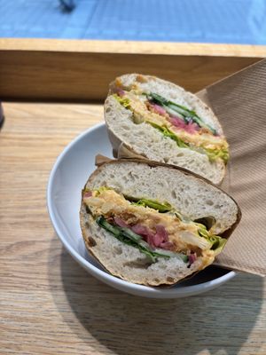 Beetroot Sandwhich  at Arket Café in Helsinki