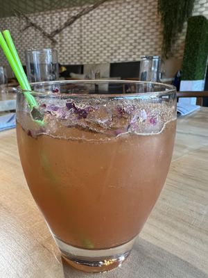 NA craft drink  at Soli Grill in Evanston