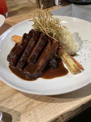 Short rib  at Soli Grill in Evanston