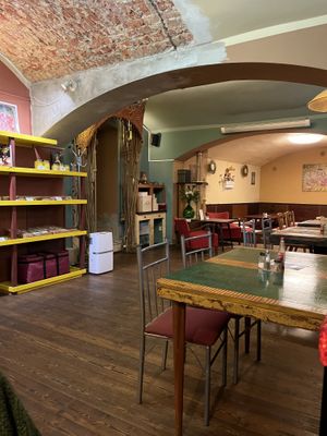   at Vegetarian Club Gouranga in Prague