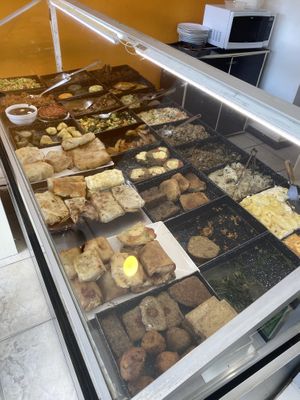 Maybe a third of all options are vegan  at Rico Vegetariano in San Carlos De Bariloche