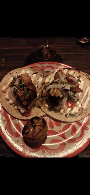 Tacos de coliflor  at Puta Madre in Gothenburg