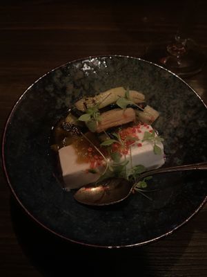 Ruibarbo a la parilla  at Puta Madre in Gothenburg