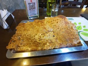 Dry fruit rava dosa at Crispy Dosa in Bristol