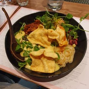 Tofu nway at Lahpet in London