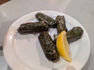 Dolmas at Gyros Mediterranean in Albuquerque