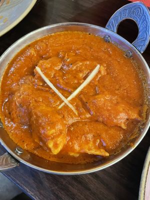 Chick’n butter masala  at Namaste Village in Southend-on-sea