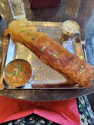 Masala Dosa at Namaste Village in Southend-on-sea