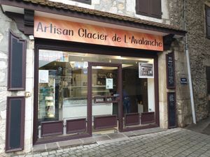Outside at Glacier de l'Avalanche in Yenne
