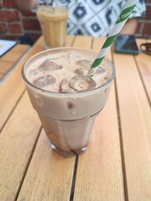 Iced chocolate chai at Kopi and Chai in Sheffield