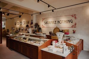  at De Vegetarische Slager Shop in Rotterdam